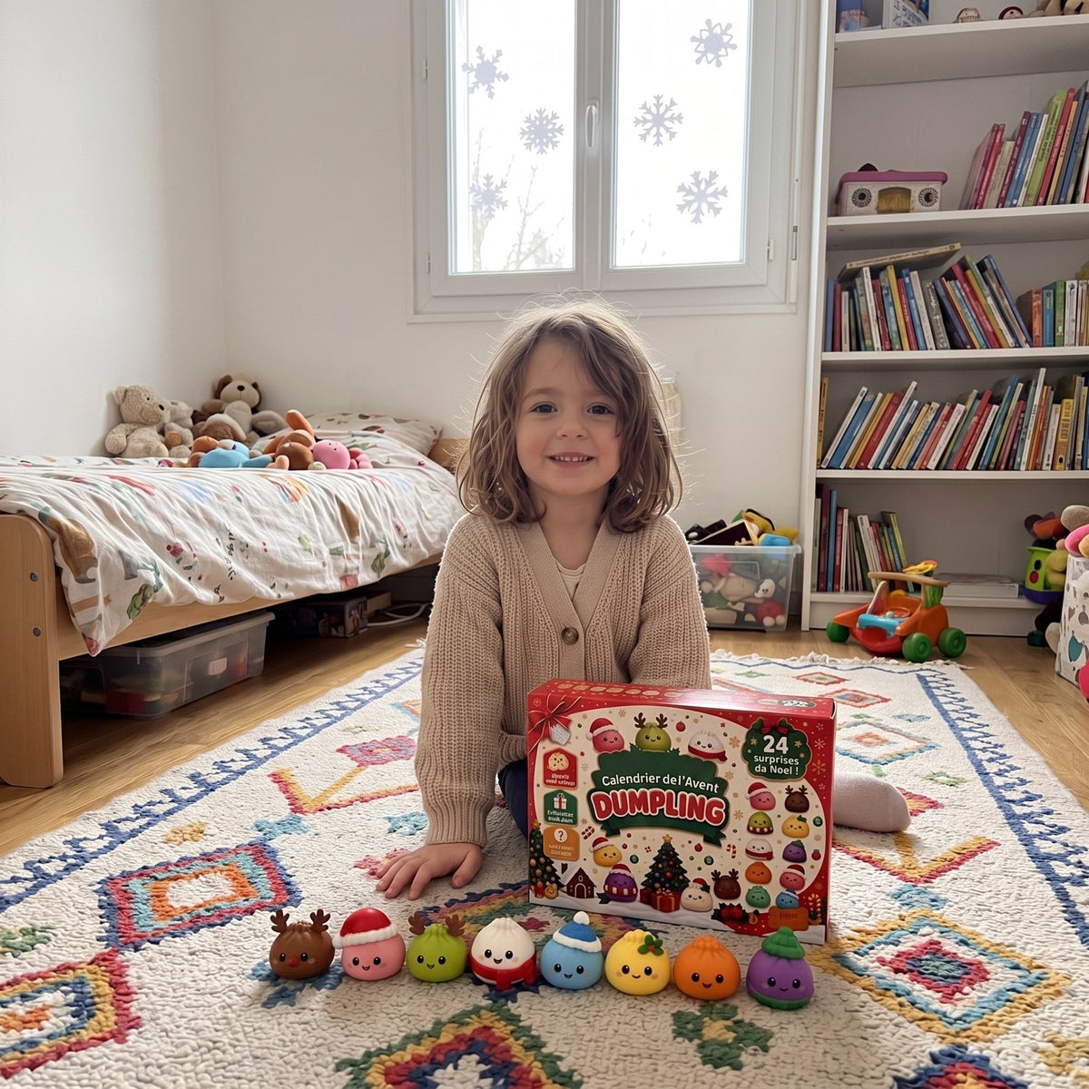 Calendrier de l’Avent Dumpling Squishy 2026