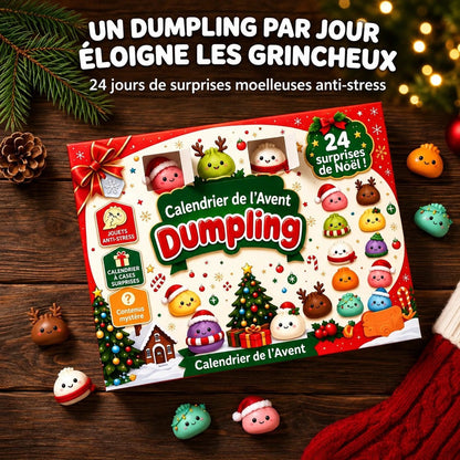 Calendrier de l’Avent Dumpling Squishy 2026