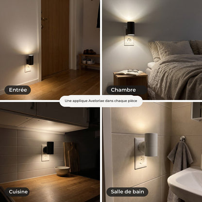 Applique murale LED Aveloriae