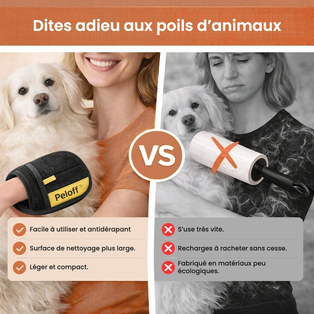 Gant anti-poils Aveloriae