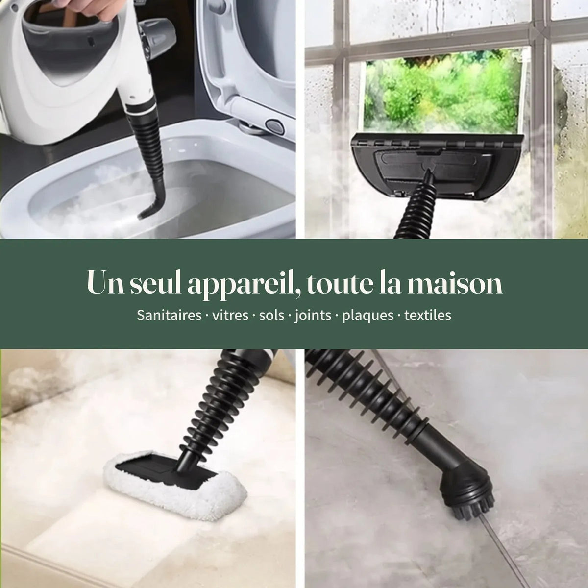 Un seul appareil pour toute la maison